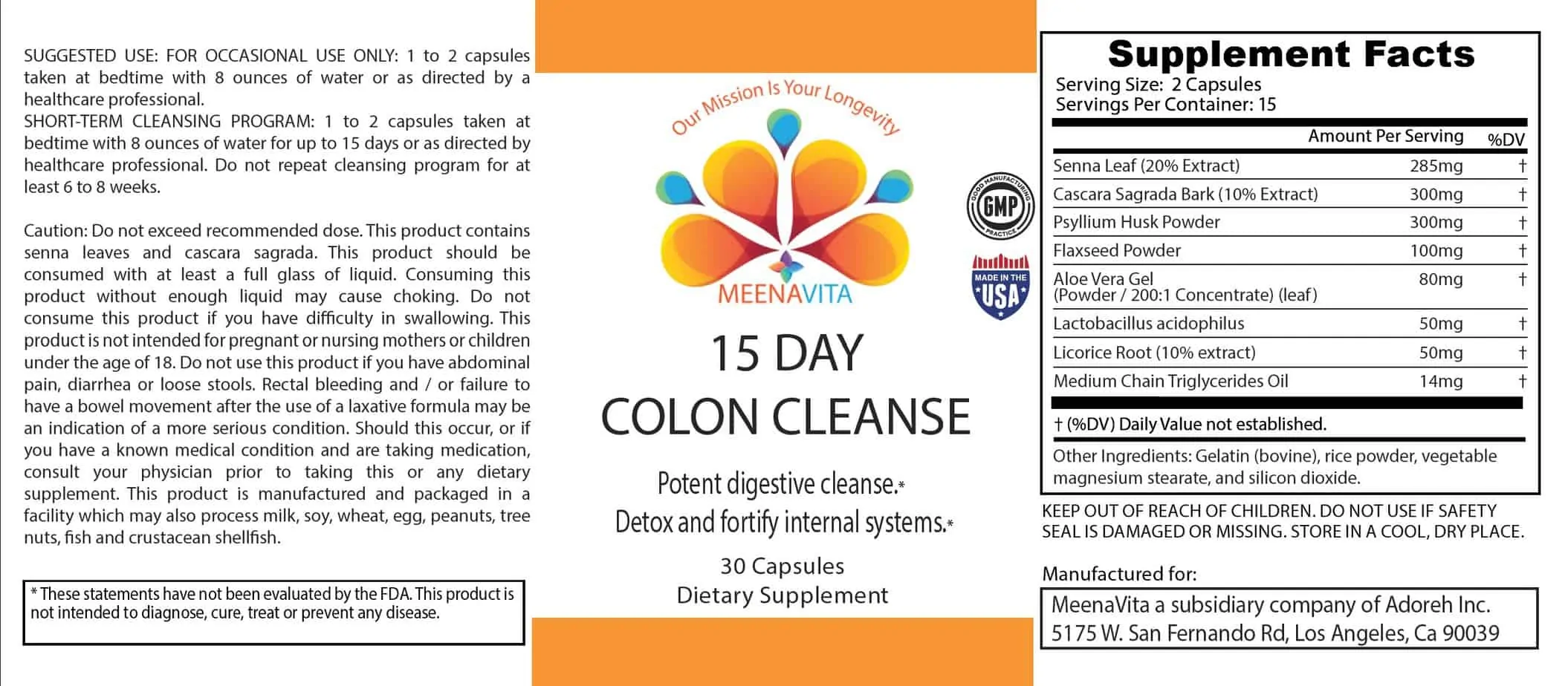 Colon Cleanse 15 Day